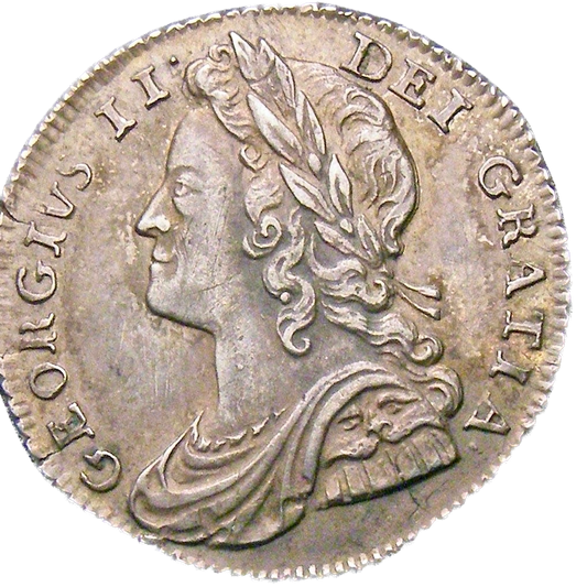 1736 Sixpence S3707 ESC 1747 Rare NEF