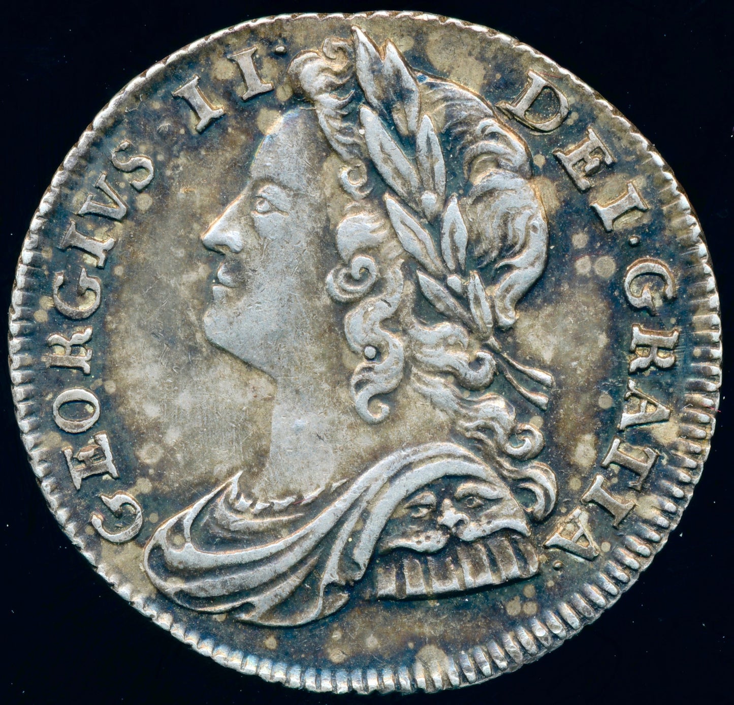 1739 Sixpence Young head Roses in angles S3708 ESC 1749 EF