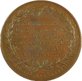 1804 FRANCE Coronation of Napoleon 45mm bronze medal EF