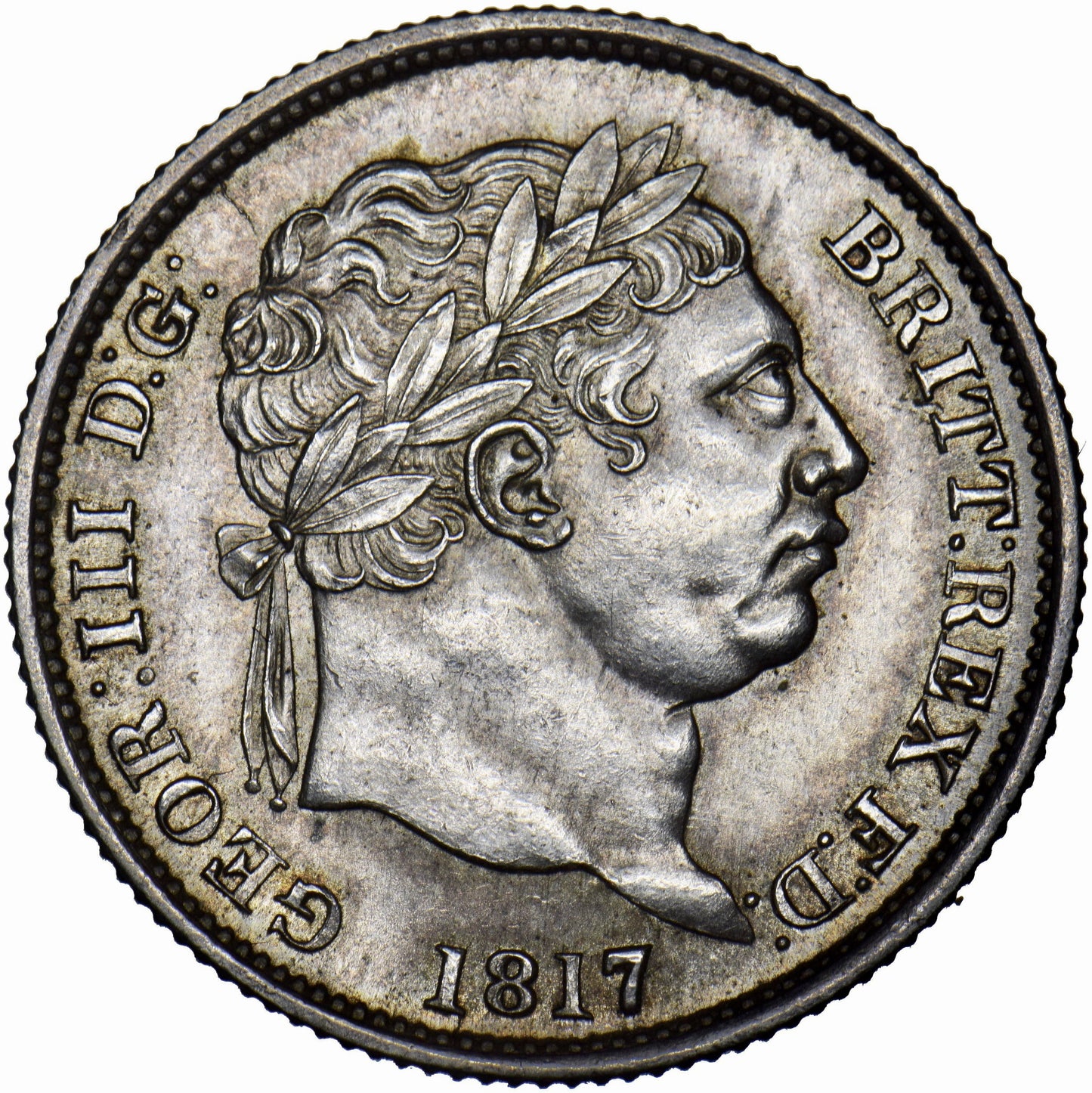 1817 Shilling S3790 ESC 2144 UNC