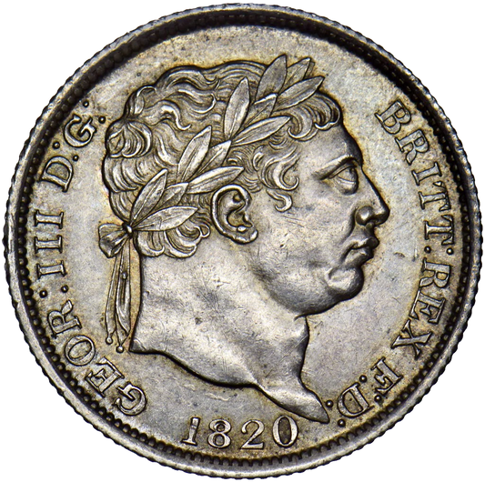 1820 Shilling S3790 ESC 2157 UNC