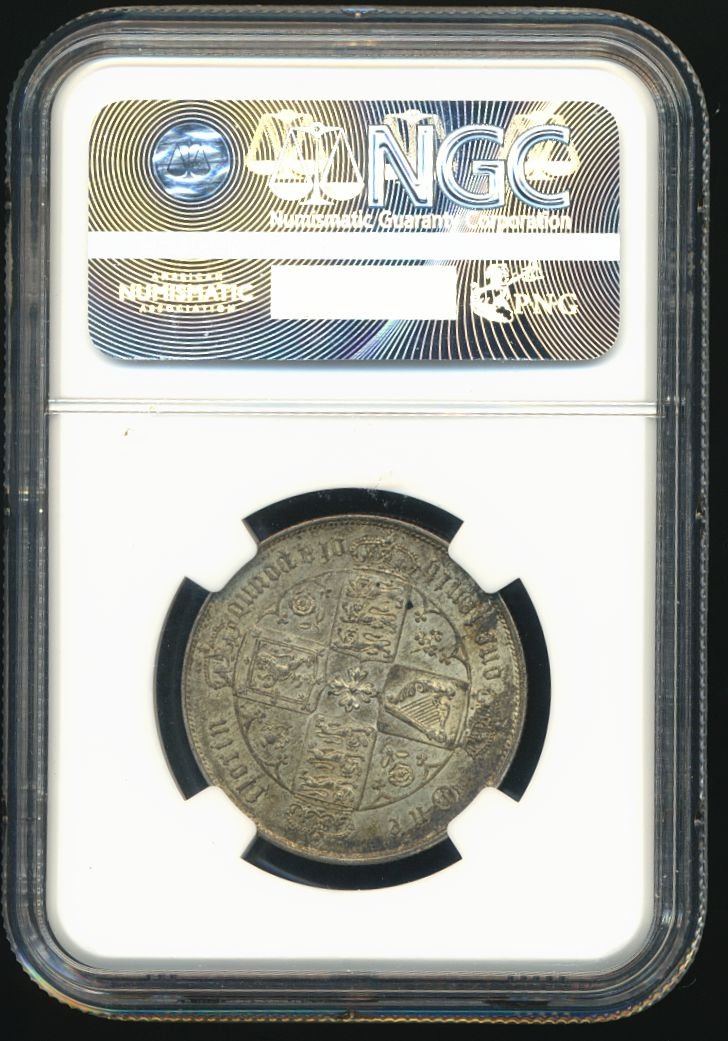 1864 Florin S3892 ESC 2854 UNC MS 62