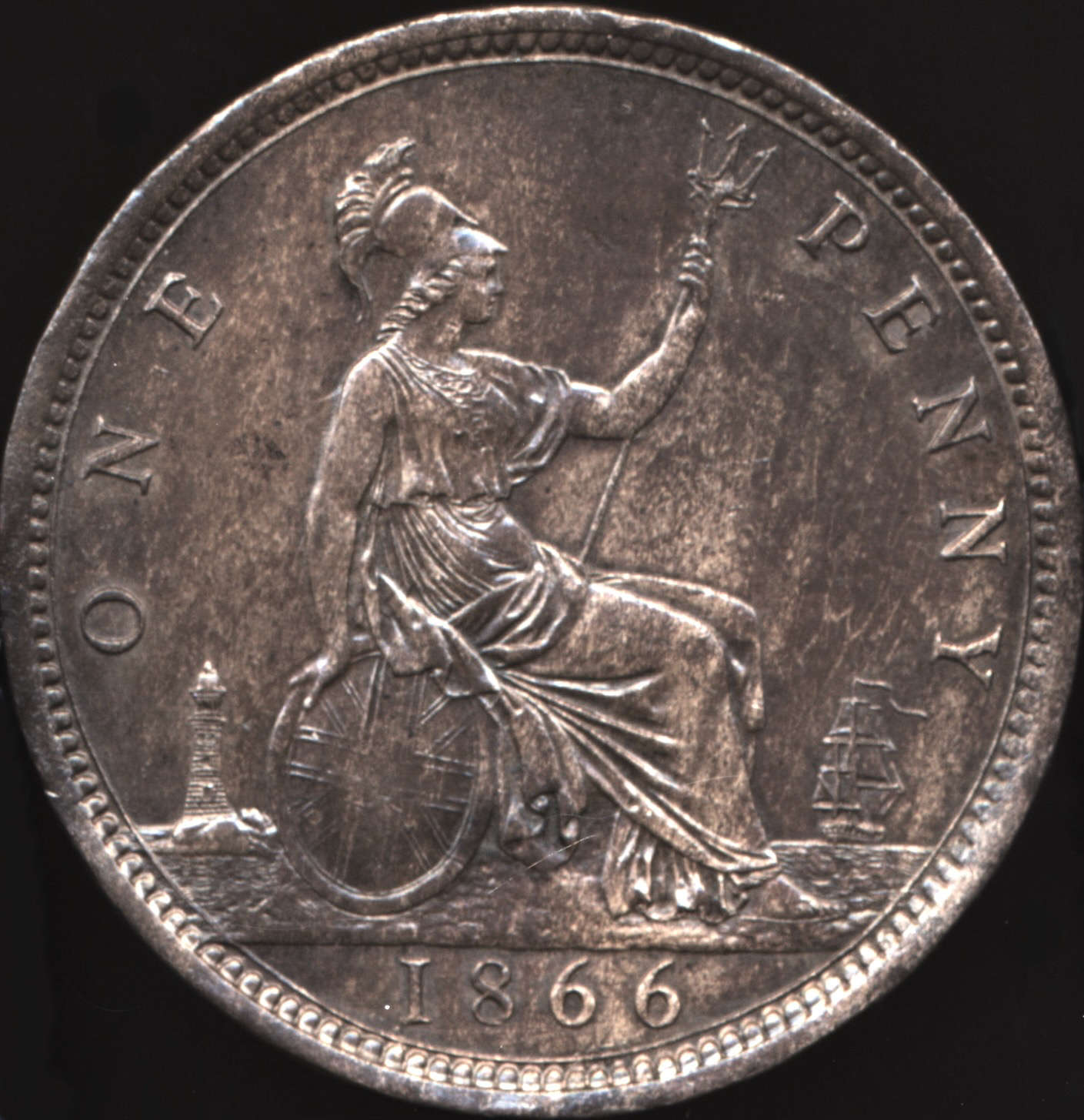 1866 Penny F52 GEF