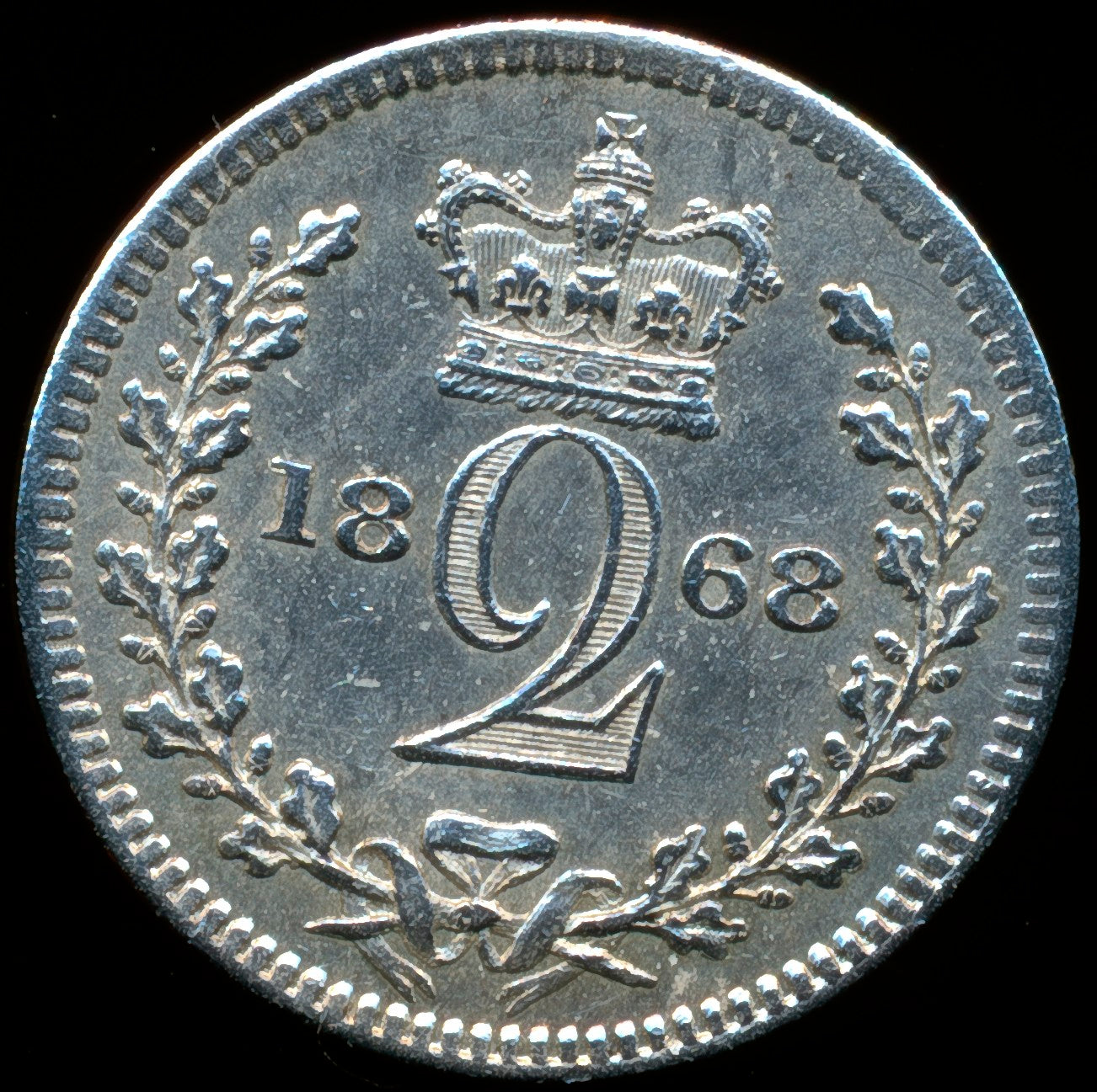 1868 Maundy set S3916 ESC 3518 in a dated box AUNC