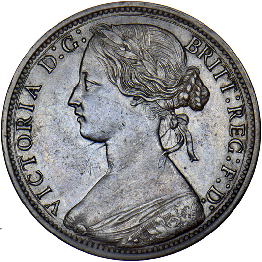 1870 Penny F60 EF