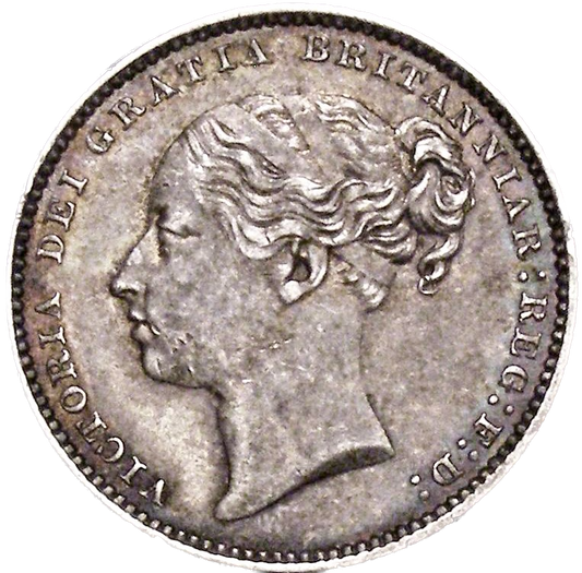 1879 Shilling Fourth young head No die number S3907 ESC 3061 GVF/NEF