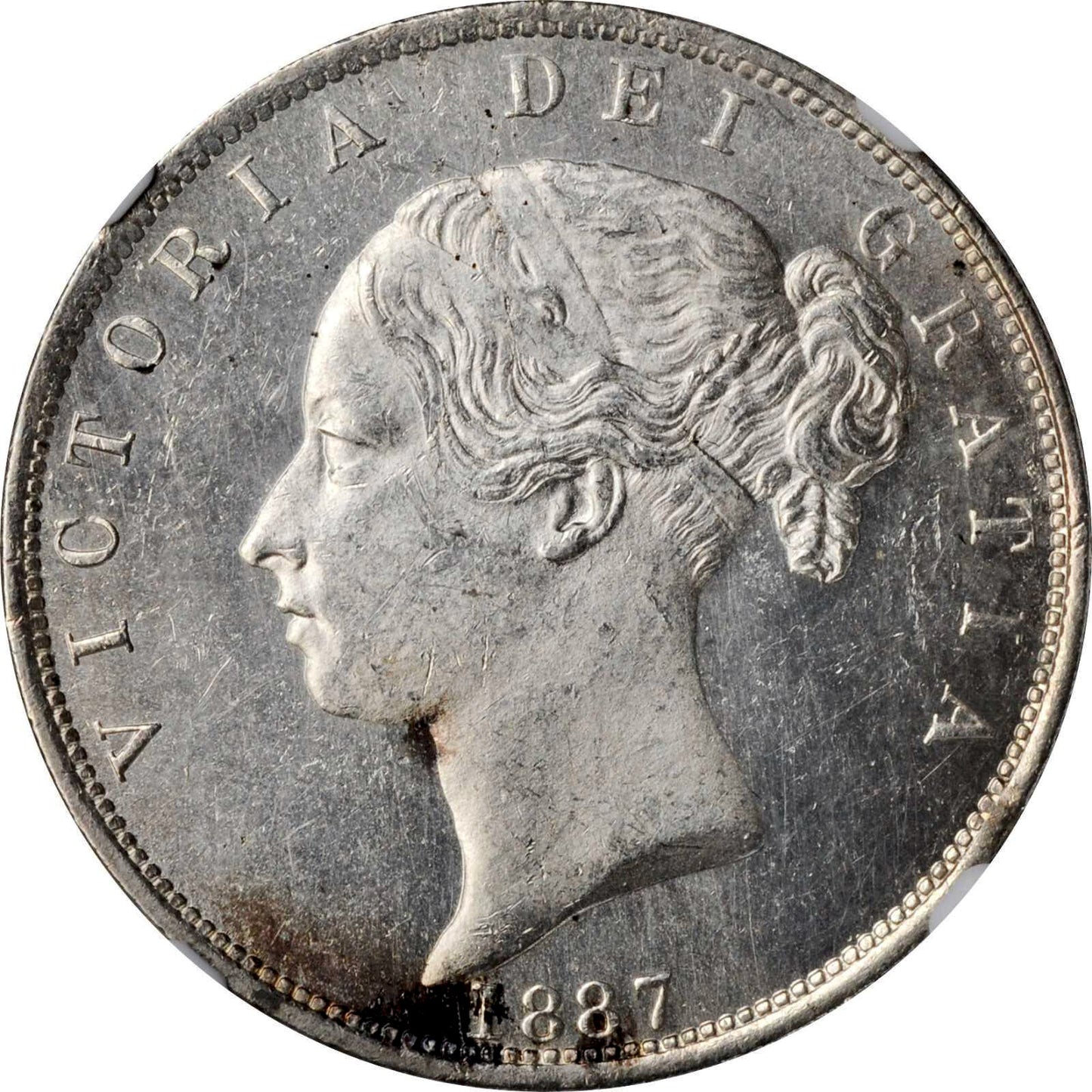 1887 Halfcrown S3888 ESC 2769 UNC MS63