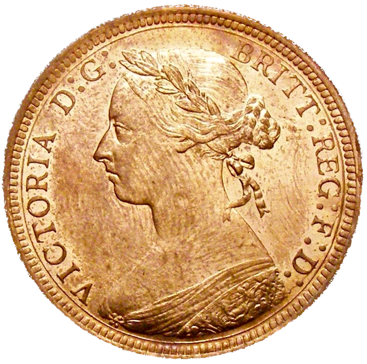 1891 Halfpenny F 364 UNC