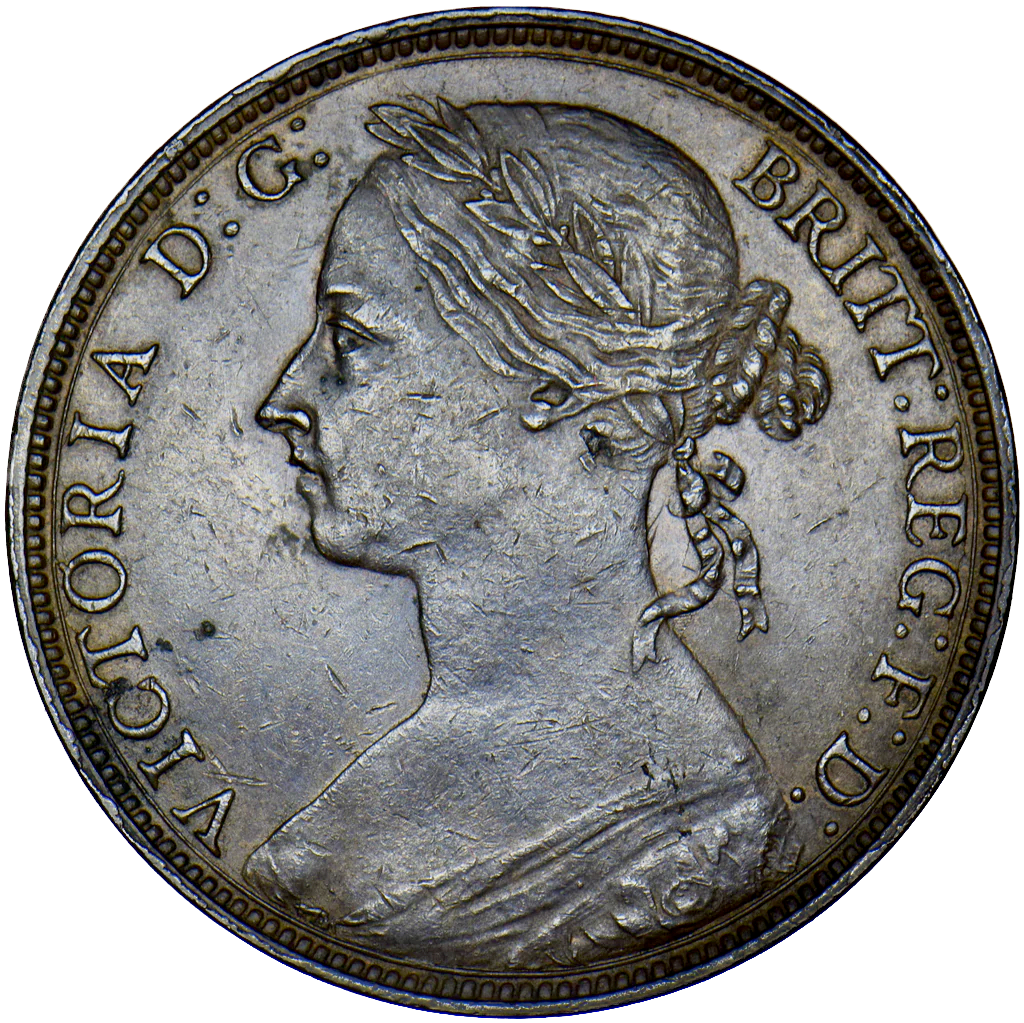 1893 Penny S3954 F136 EF