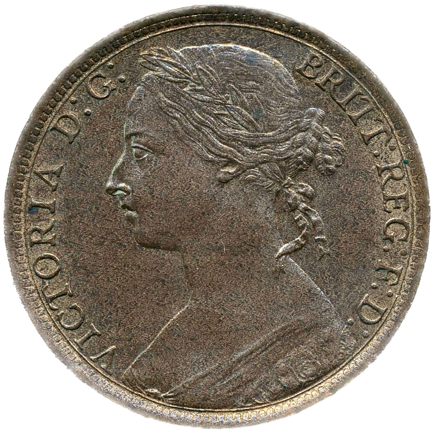 1894 Penny S3954 F138 AUNC
