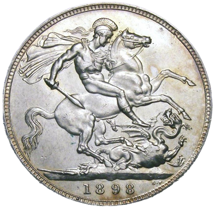 1898 Crown S3937 ESC 2604 LXI Rare GEF