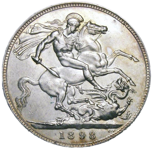 1898 Crown S3937 ESC 2604 LXI Rare GEF