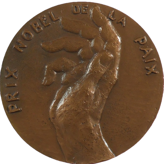 1969 USA Martin Luther King Nobel Peace Prize 68mm bronze medal EF