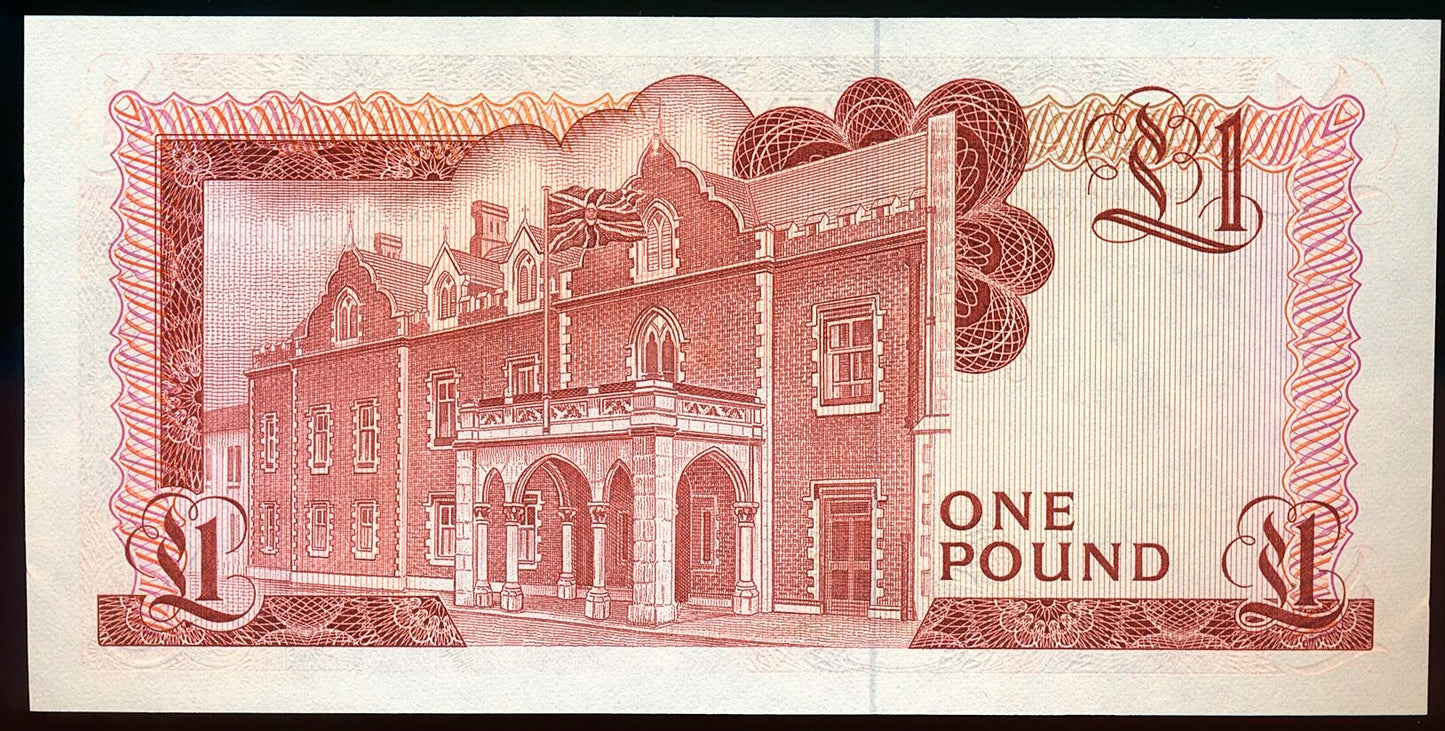 GIBRALTAR P.20a 1975 £1 UNC J