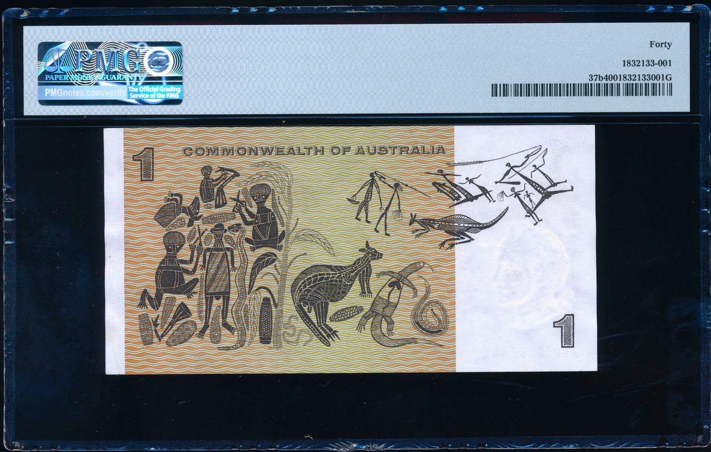 AUSTRALIA P.37b 1968 $1 EF 40 AGH