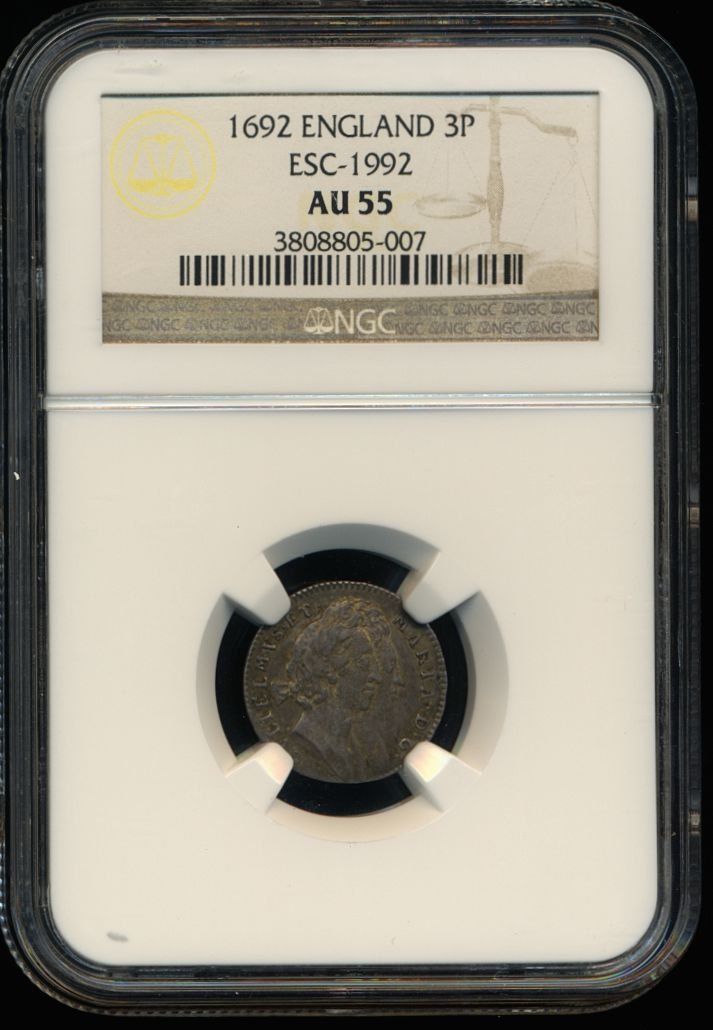 1692 Maundy Set S3446 ESC 874 Rare XF45 - AU55