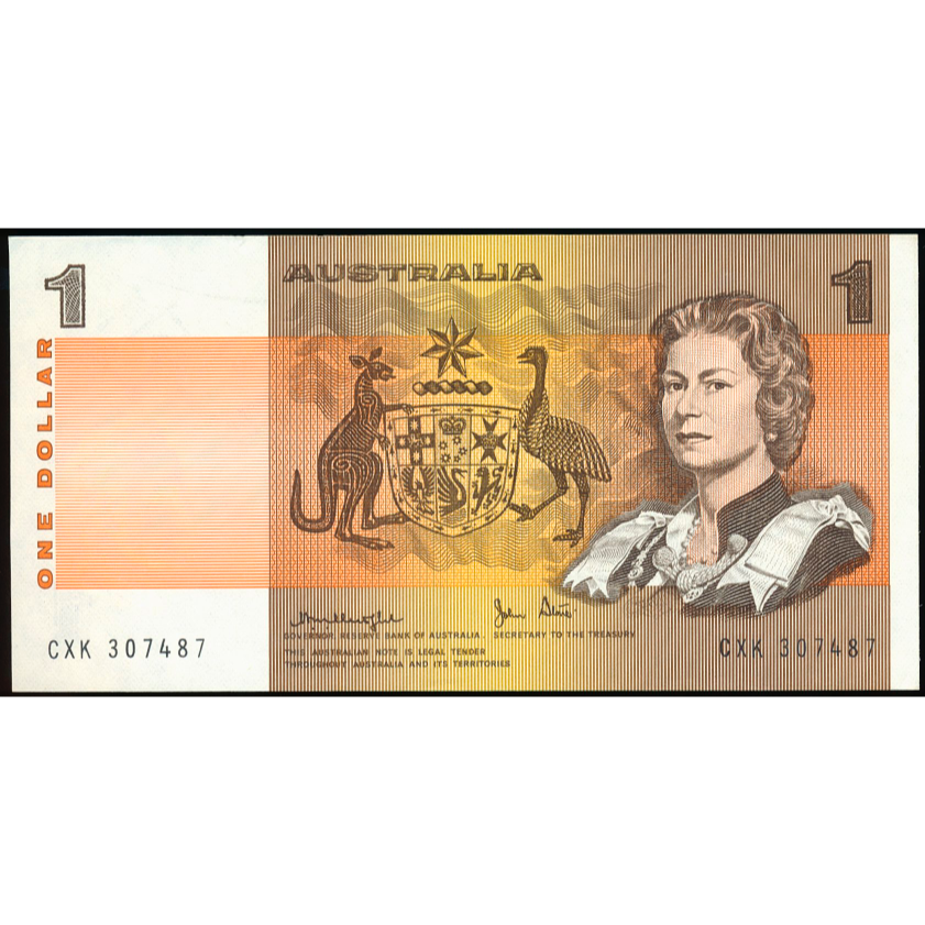 AUSTRALIA P.42c 1979 $1 UNC