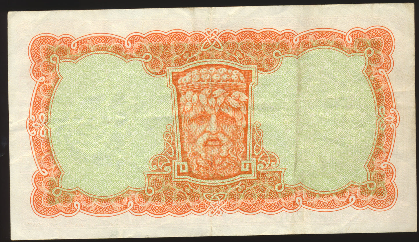 IRELAND P.63a 1971 10 shillings VF