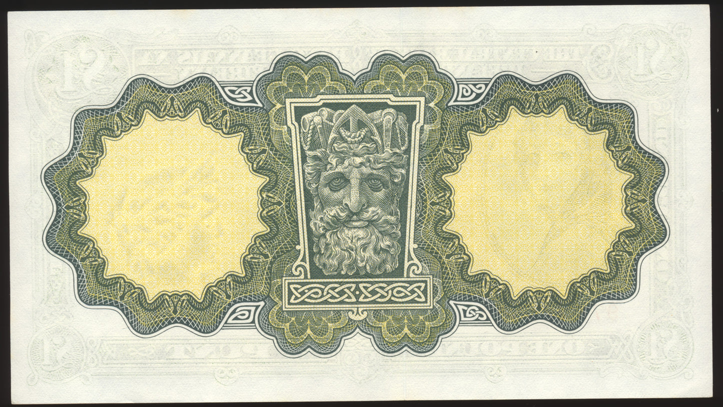 IRELAND P.64c 1971 £1 UNC