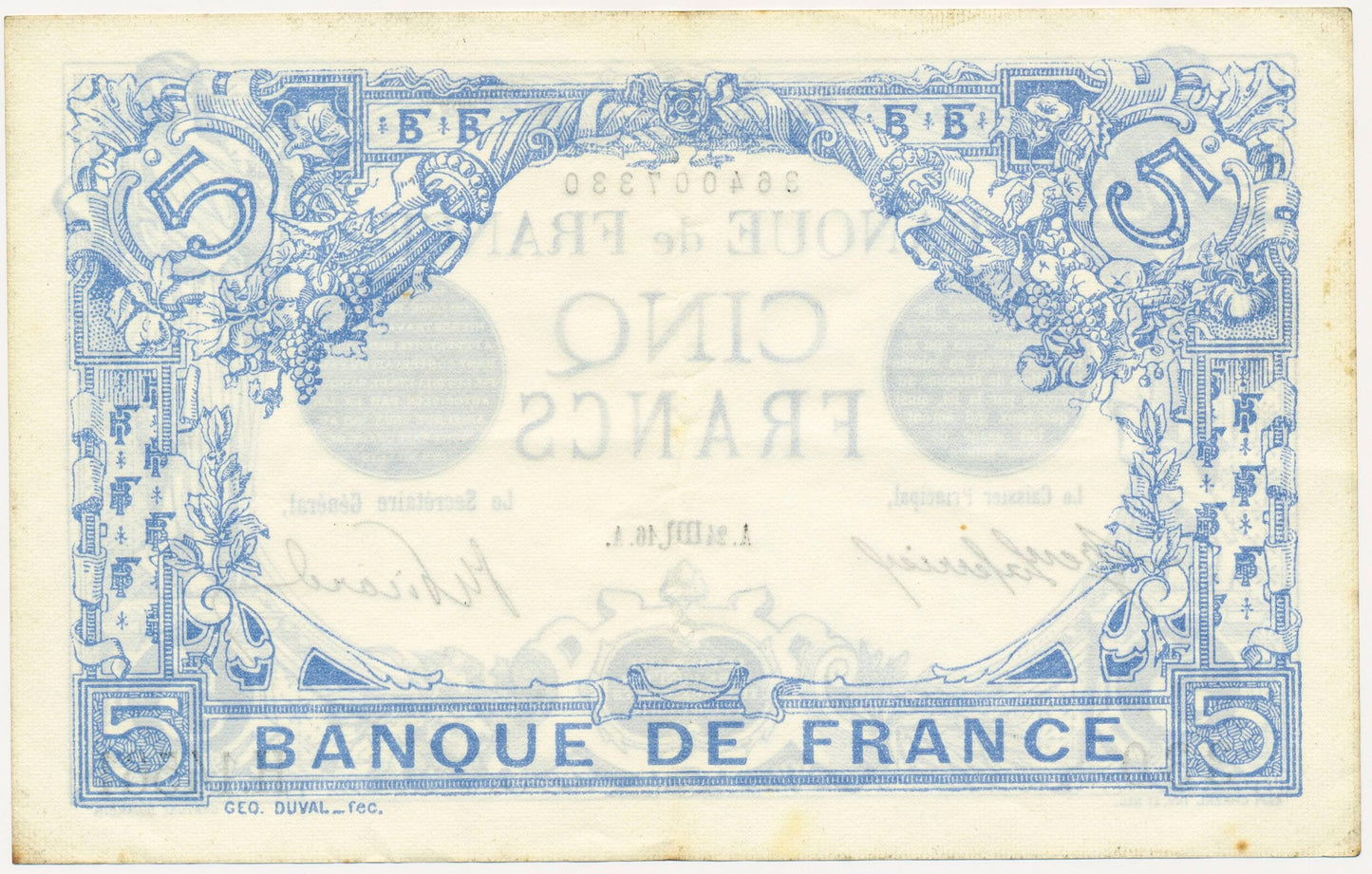 France P.70 5Fr GVF