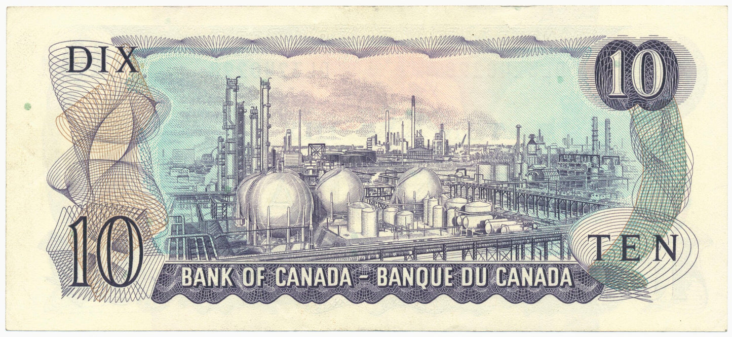 CANADA P.88b $10 1971 Bouey, Raminsky UNC DL