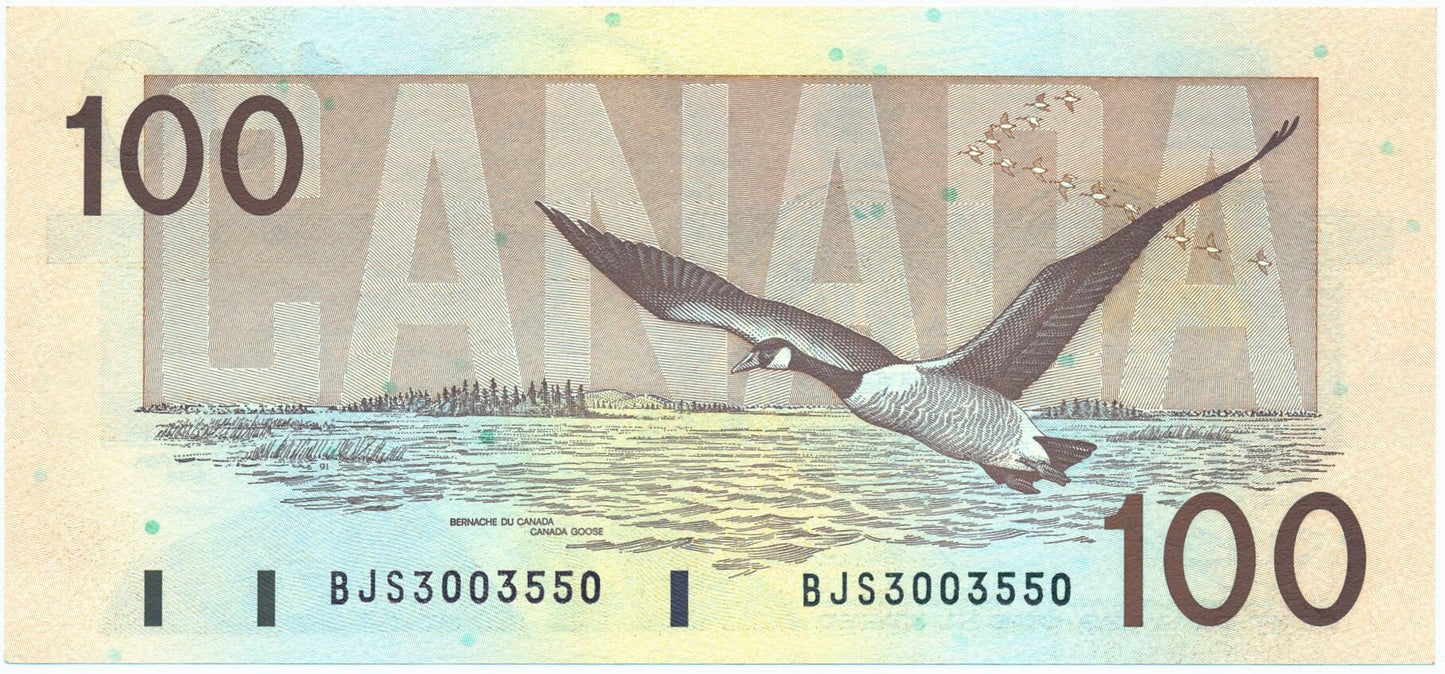 CANADA P.99d BC-60d $100 1988 Knight, Dodge GEM UNC 66EPQ