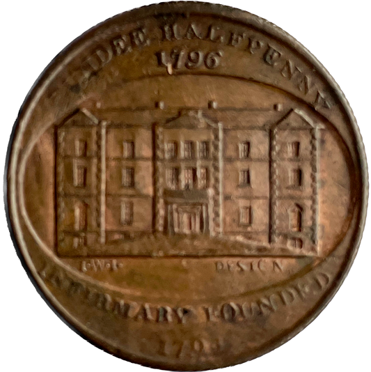 Angusshire D&H 16a Dundee 1796 Conder Halfpenny