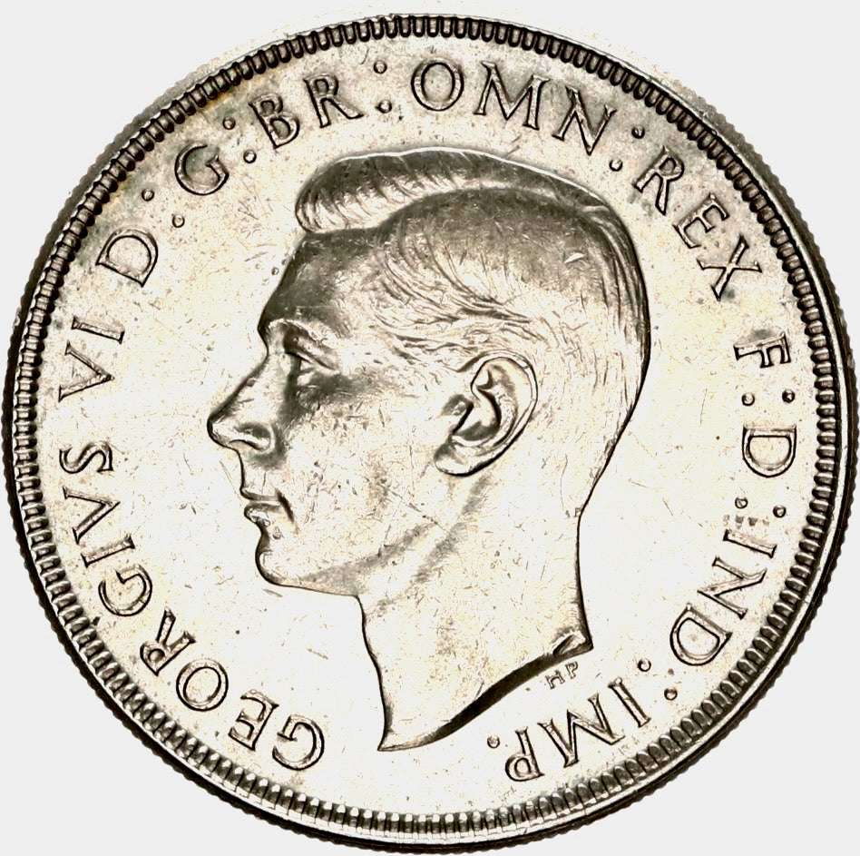 Australia KM34 1937 Silver Crown AUNC