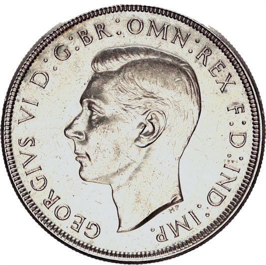 Australia KM34 1937 Silver Crown AUNC