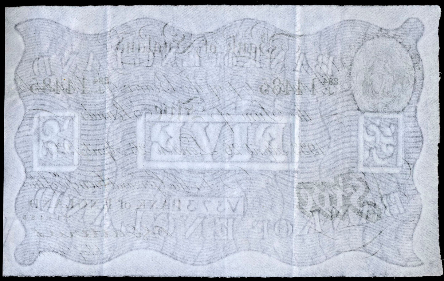 P.328a B228 1933 Bank of England Catterns £5 284J EF 40  EPQ