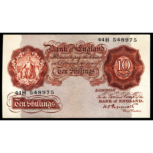 P.368a B262 1948-1949 Bank of England Peppiatt 10s EF 44H
