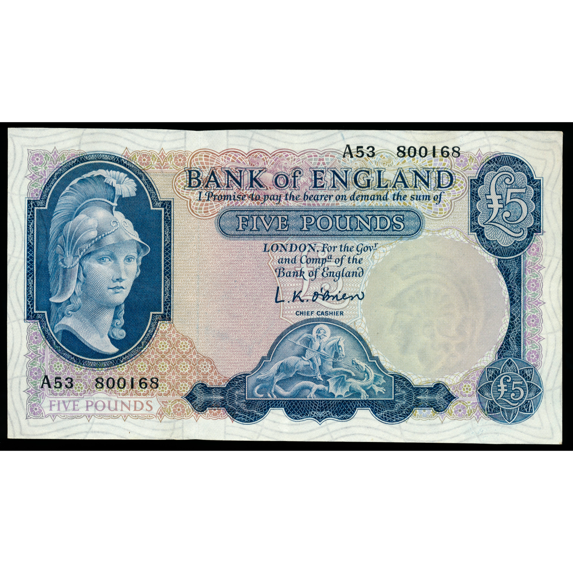 English Banknotes - O'Brien – Coins and Banknotes