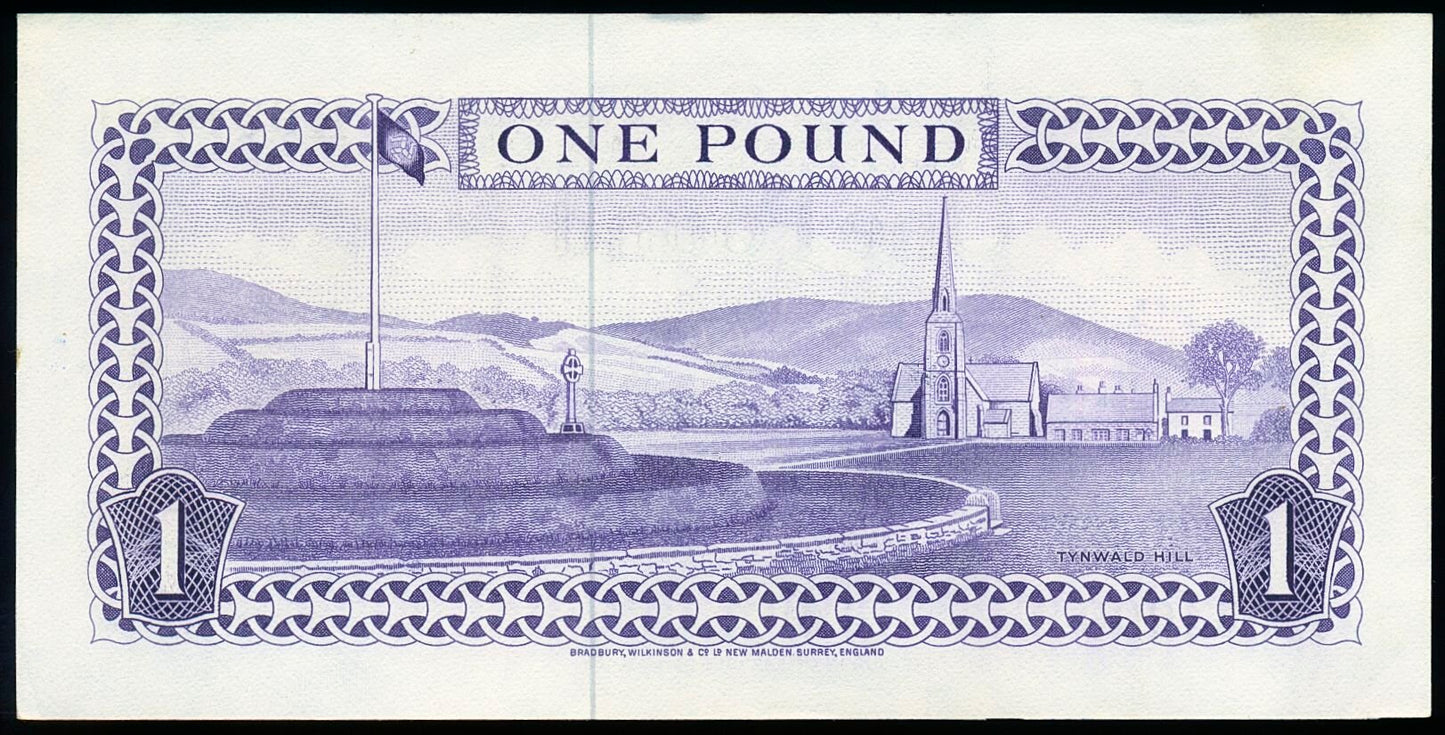 ISLE OF MAN P.34 IM33a 1979-1983 £1 UNC H