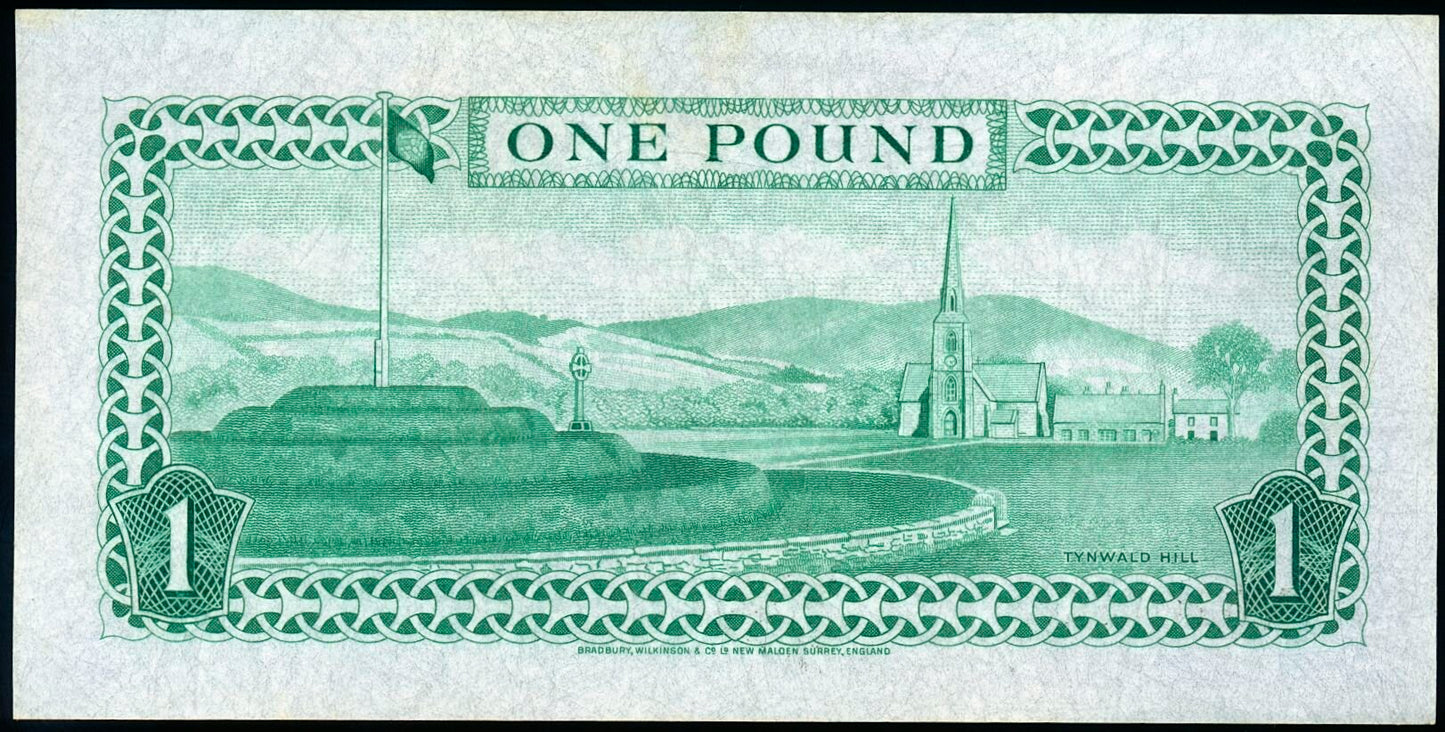 ISLE OF MAN IM34 1983-1990 £1 UNC