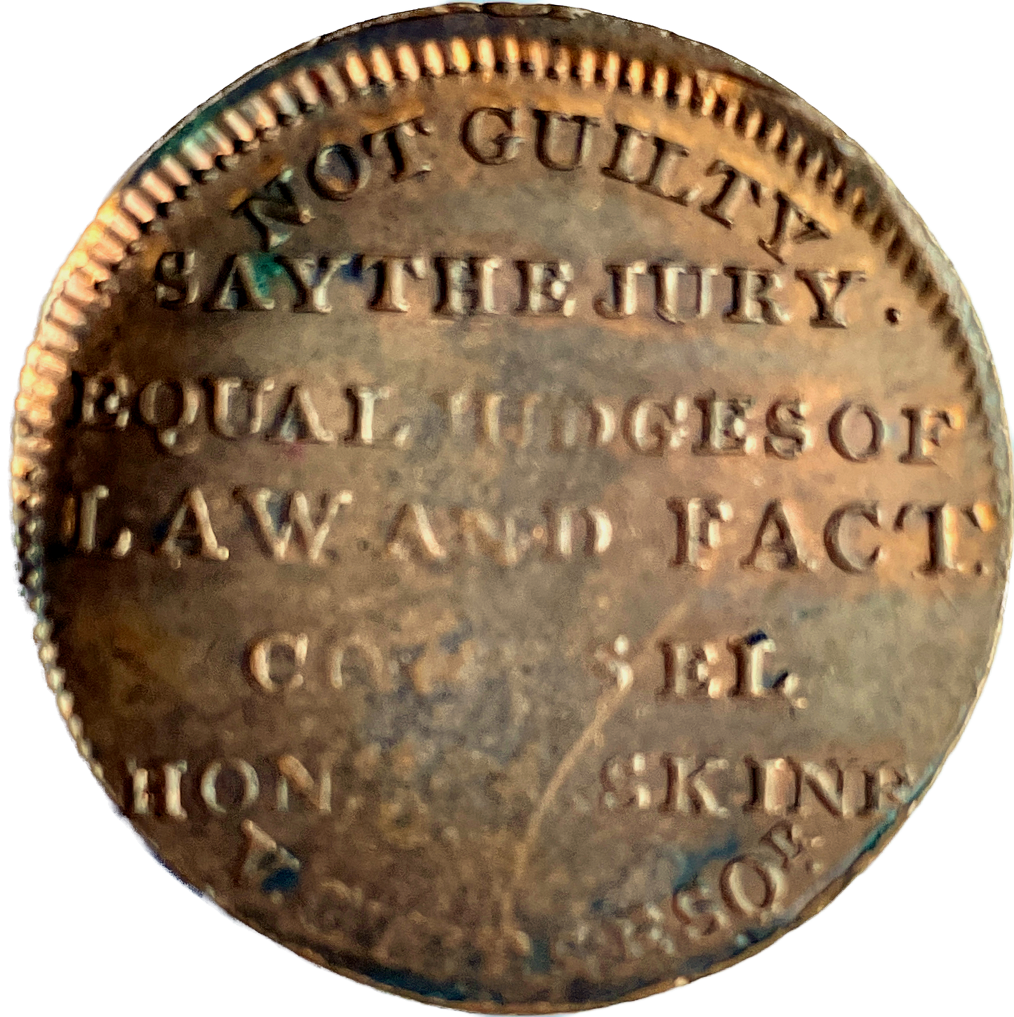 Middlesex D&H 1047 National Series 1794 Conder Halfpenny