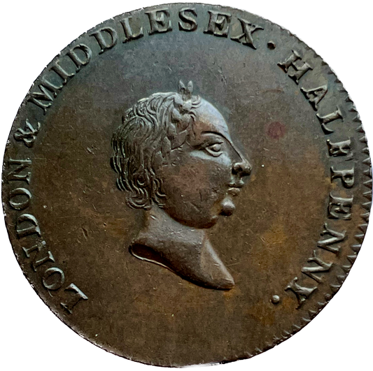 Middlesex D&H 254 Bebbington's Conder Halfpenny