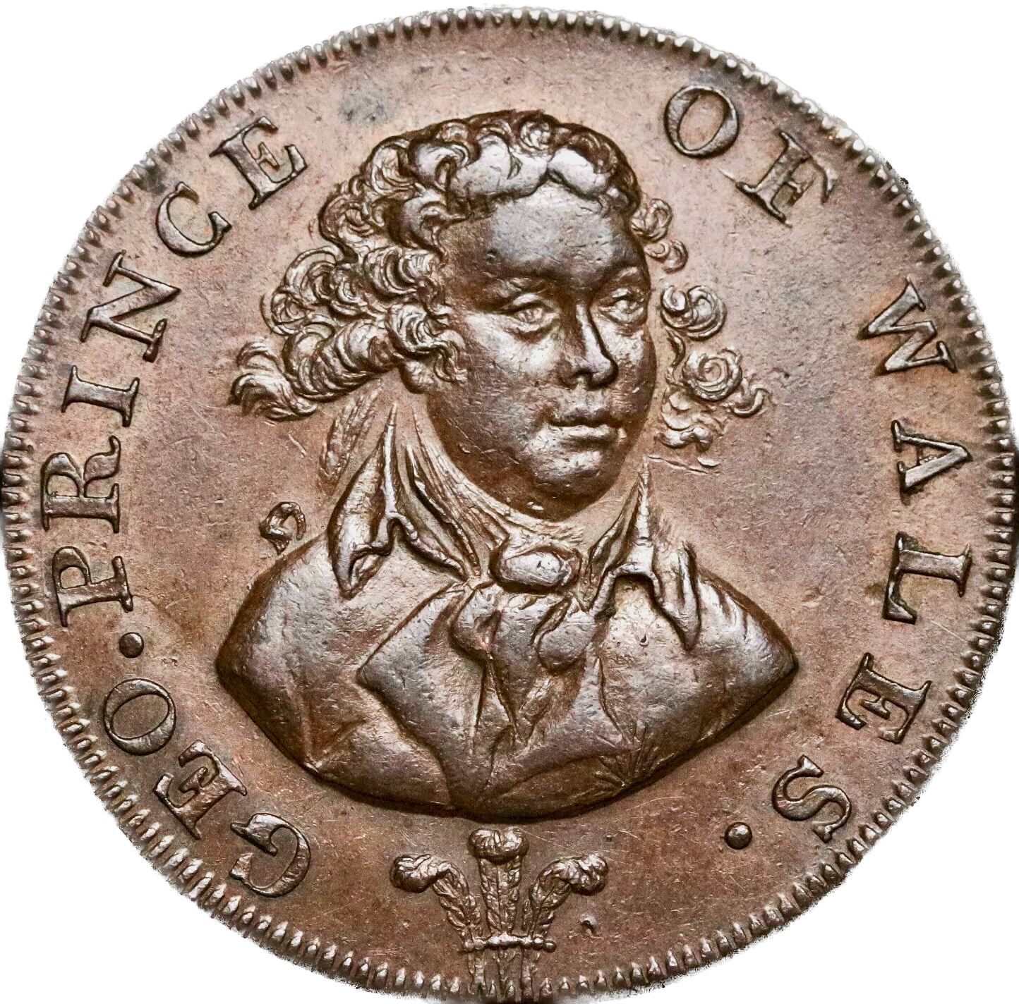 Middlesex D&H 952 National Series 1794 Conder Halfpenny