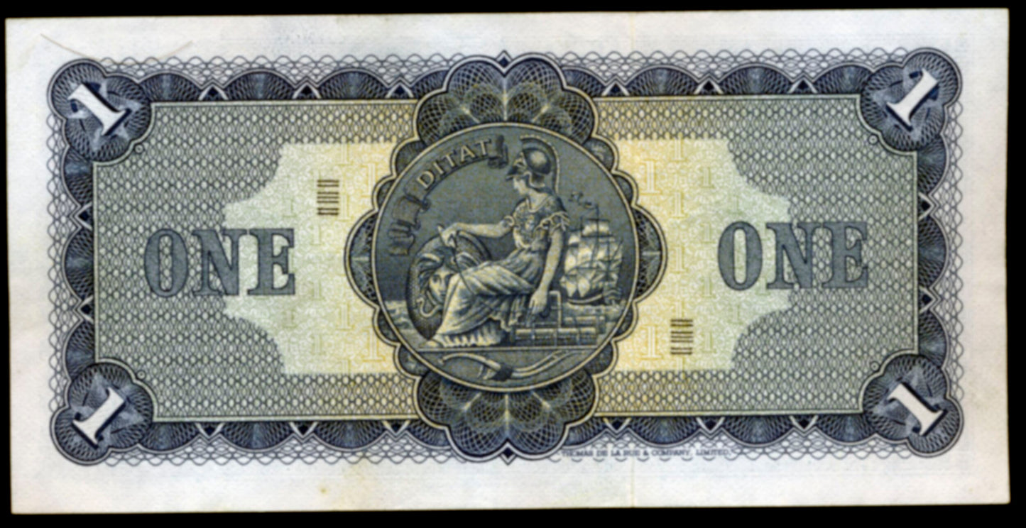 SCOTLAND P.169a SC210 1969 British Linen Bank £1 EF Z/4