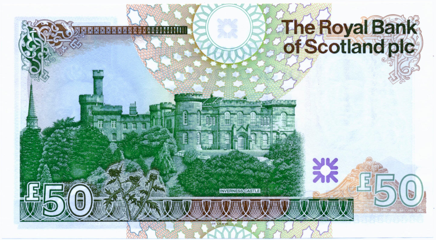 SCOTLAND P.367 SC871 2005 Royal Bank of Scotland First series A/1 £50 GEM UNC 66 EPQ