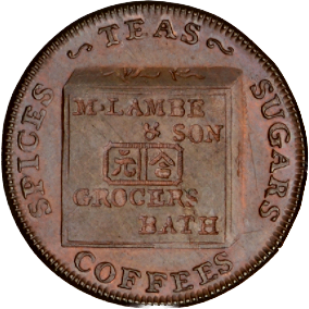 Somersetshire D&H 111 Bath 1794 Conder Farthing