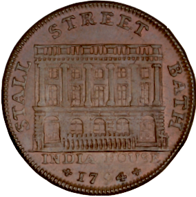 Somersetshire D&H 111 Bath 1794 Conder Farthing