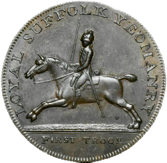 Suffolk D&H 19 Blything 1794 Conder Halfpenny